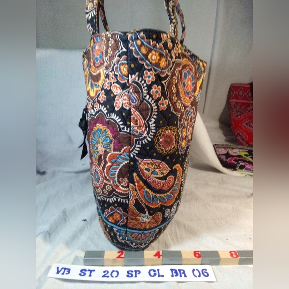 Brown Motif Vera Bradley Over Shoulder Tote § - Picture 4 of 13